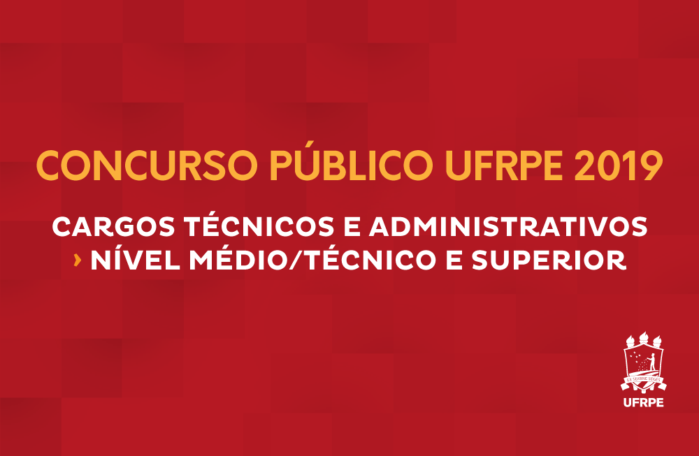 banner com informações do concurso