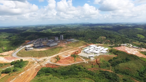 imagem das obras da uacsa e do ifpe no cabo