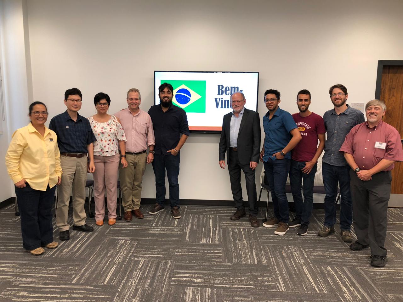 Comitiva da UFRPE na universidade estadual da Louisiana