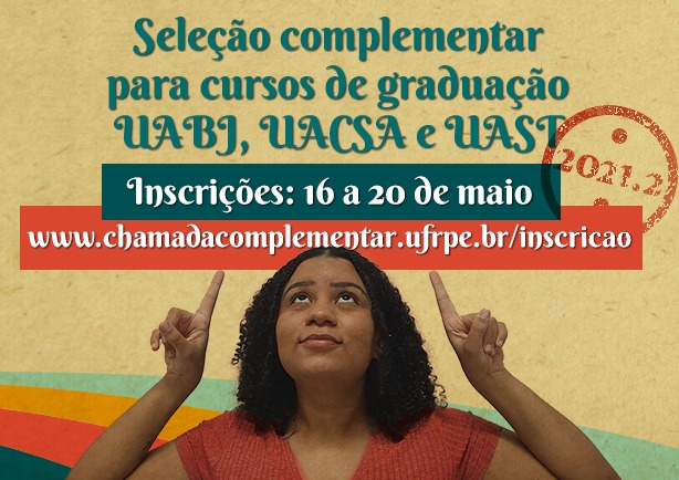 selecao complementar com garota apontando 