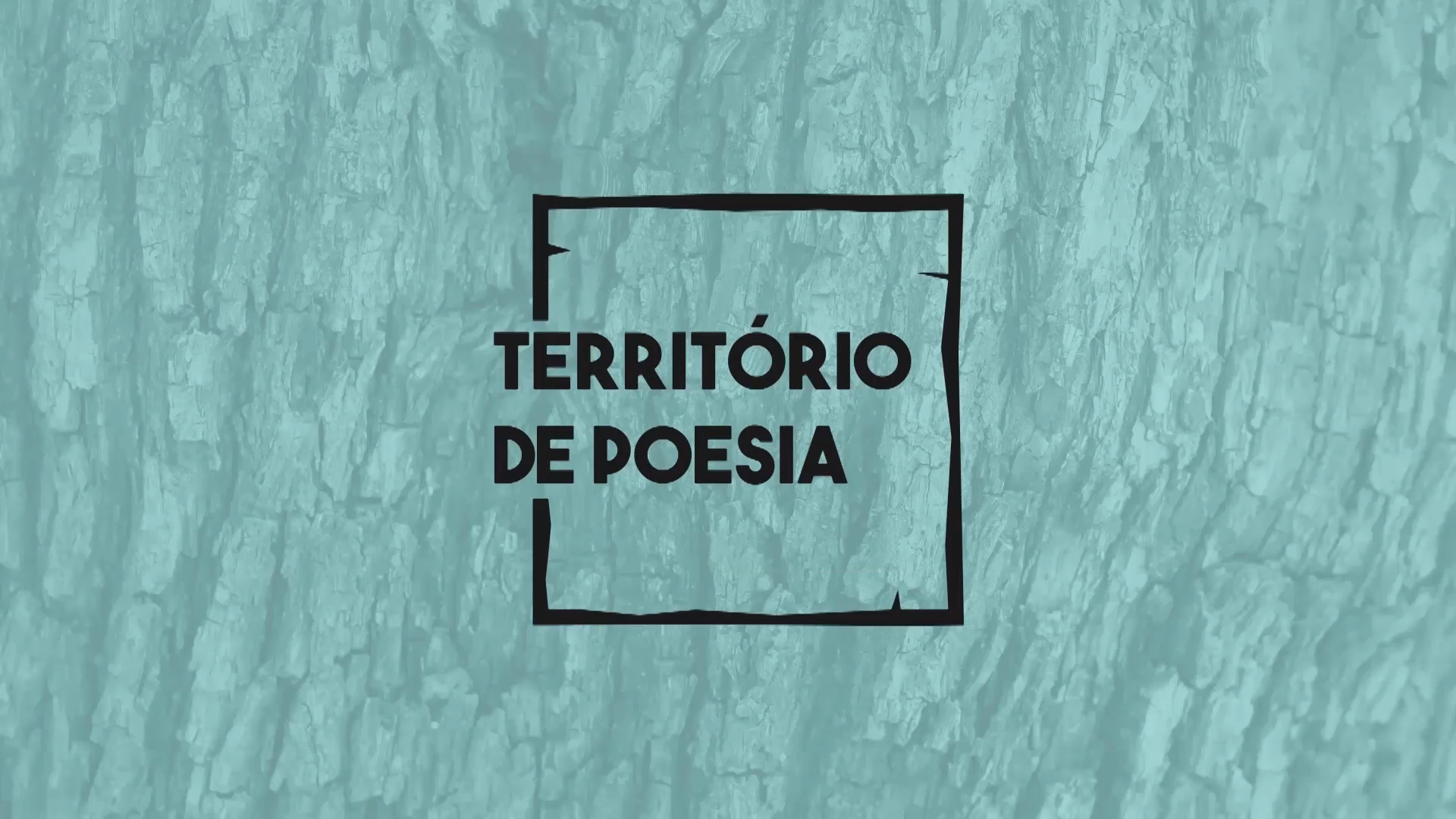 logo do projeto território de poesia. texto com a inscrição: território de poesia