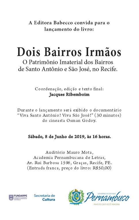 convite de lançamento