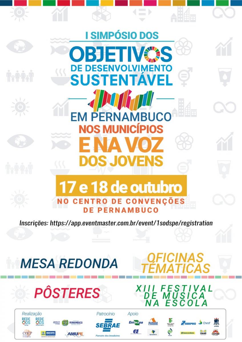 cartaz com informações