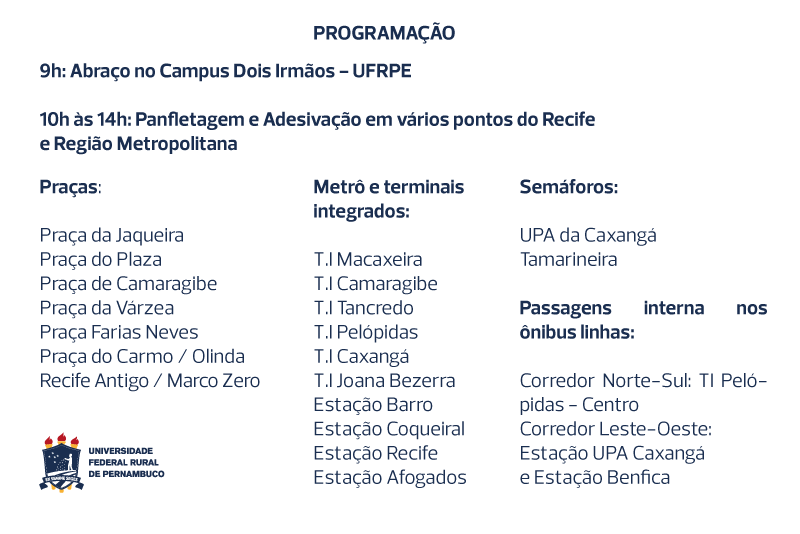programação dia d da educação